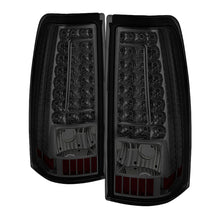 Load image into Gallery viewer, xTune Chevy Silverado 1500-2500-3500 03-06 C-Shape LED Tail Lights Smoke ALT-ON-CS03-G2-LED-SM