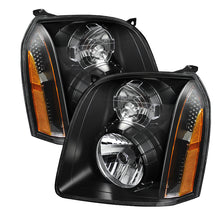 Load image into Gallery viewer, xTune GMC Yukon Denali 07-14 Crystal Headlights Black HD-JH-GYD07-AM-BK