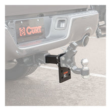Load image into Gallery viewer, Curt Adjustable Pintle Mount (2in Shank 10000lbs 7in High 8in Long)