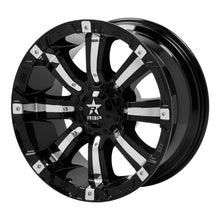 Load image into Gallery viewer, RBP 94R 20x9.0 8x170 BP / 5.5 BS 10mm Offset 125mm CB (Hub Centric) Black w/Chrome Inserts Wheel