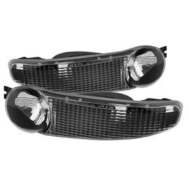 xTune GMC Sierra Denali 00-06 Bumper Lights Black CBL-GD00-BK
