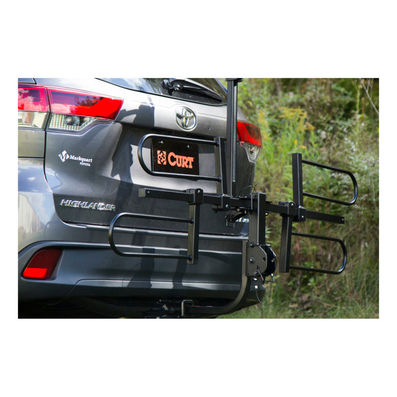 Curt Tray-Style Bike Rack Cradles for Fat Tires (4-7/8in I.D. 2-Pack)