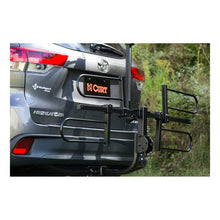 Load image into Gallery viewer, Curt Tray-Style Bike Rack Cradles for Fat Tires (4-7/8in I.D. 2-Pack)