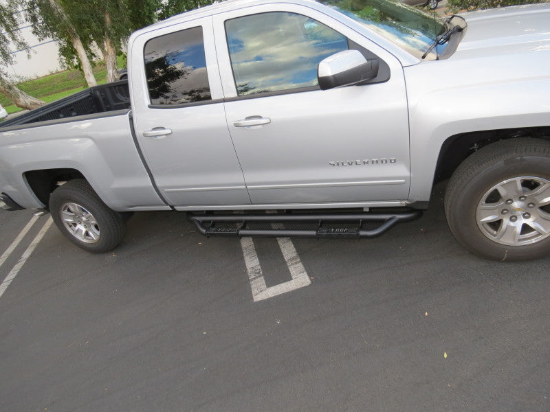 RBP RX-3 Step Bars 07-18 Chevrolet/GMC 1500/2500HD/3500HD Extended Cab (All Beds) - Black