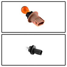 Load image into Gallery viewer, xTune Ford F150 04-08 Amber Crystal Headlights Black Smoked HD-JH-FF15004-AM-BSM