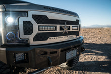 Load image into Gallery viewer, RBP RX-3 Midnight Edition Black LED Grille (Rivetless) 2017 Ford Spr Duty F250/F350 w/o Front Camera