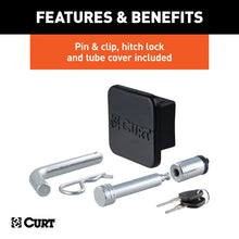 Load image into Gallery viewer, Curt Towing Starter Kit w/2in Ball (2in Shank 7500lbs 4in Drop)