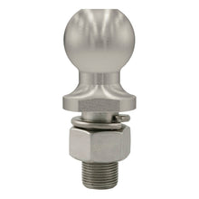 Load image into Gallery viewer, Curt 1-7/8in Trailer Ball (1in x 2-1/8in Shank 3500lbs Stainless)