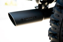 Load image into Gallery viewer, RBP RX-7 High Heat Textured Exhaust Tip Inlet 4in. / Outlet 5in. / Length 18in. - Black