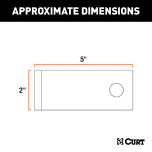 Load image into Gallery viewer, Curt Weld-On Sway Tab