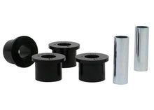 Load image into Gallery viewer, Whiteline Plus 86-11/05 Toyota Frontier / 2/97-11/05 XTerra Rear Spring - Eye Front Bushing