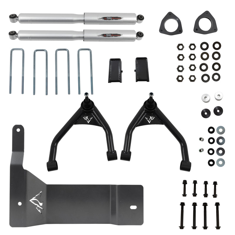 Belltech 07-13 Chevrolet Silverado / GMC Sierra 1500 4WD 4in Suspension Lift Kit w/ Shocks