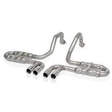 Load image into Gallery viewer, Stainless Works 1997-04 Corvette C5 2-1/2in Axle Back Quad Rolled Edge Tips