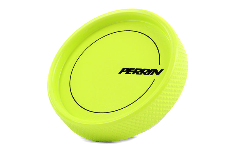 PERRIN 02-25 Subaru Impreza/WRX/STI & 13-26 Crosstrek/BRZ/FR-S/GR86/GR86 Oil Fill Cap - Neon Yellow