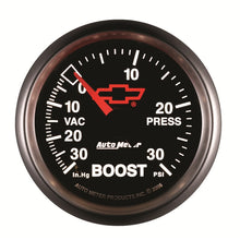 Load image into Gallery viewer, Autometer Sport-Comp II GM 52mm 30 PSI Mechanical Boost Vacuum Gauge