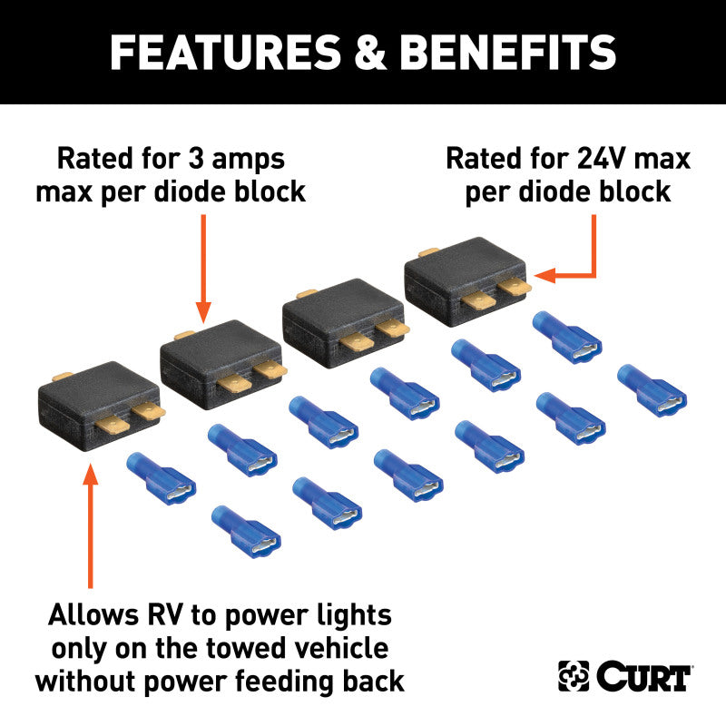 Curt RV Harness Diode Kit