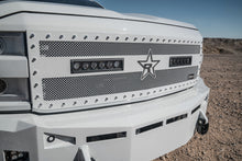 Load image into Gallery viewer, RBP RX-3 Midnight Edition Black LED Bar Grille (Studded) 15-17 Chevy Silverado HD 2500/3500
