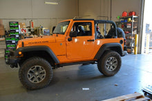 Load image into Gallery viewer, DV8 Offroad 07-18 Jeep Wrangler JK Rock Slider Steps (2 Door Only)