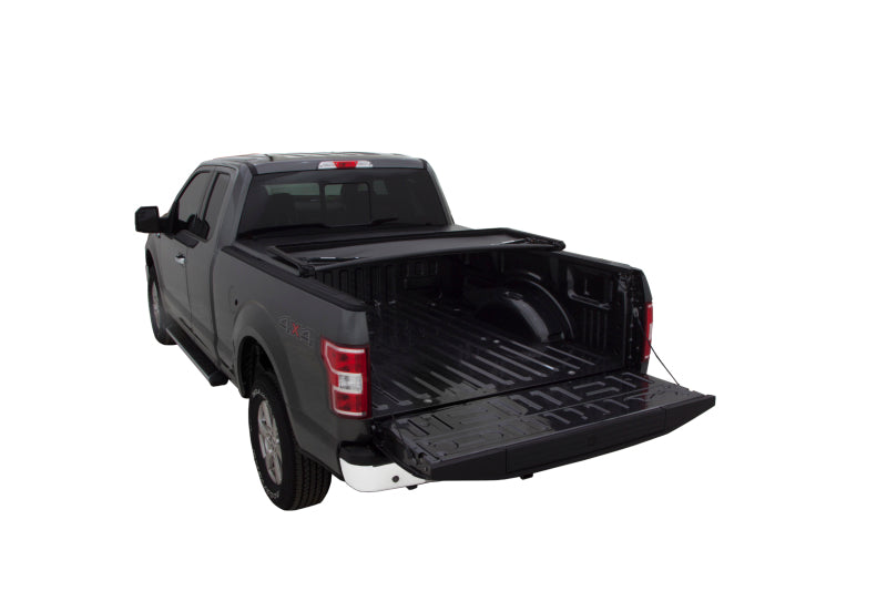 Lund 02-17 Dodge Ram 1500 (8ft. BedExcl. Beds w/Rambox) Genesis Tri-Fold Tonneau Cover - Black