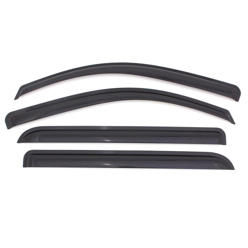 AVS 91-94 Nissan Sentra Ventvisor Outside Mount Window Deflectors 4pc - Smoke