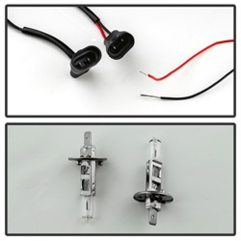 xTune Chevy Silverado 1500/2500/3500 07-13 Halo Projector Headlights Chrome PRO-JH-CS07-LED-C