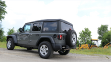 Load image into Gallery viewer, Corsa 2018-2025 Jeep Wrangler JL 2.5in Dual Rear Turn Down Exit Black Sport Axle-Back Exhaust