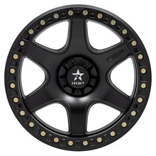Load image into Gallery viewer, RBP 50R Cobra 17x9.0 6x135 BP / 4.5 BS -12mm Offset 87mm CB (Hub Centric) Black w/Black Ring Wheel