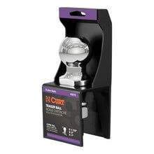 Load image into Gallery viewer, Curt 1-7/8in Trailer Ball (1in x 3in Shank 3500lbs Chrome Packaged)