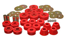 Load image into Gallery viewer, Energy Suspension 78-80 GM Denali XL/Suburban &amp; Yukon XL 4WD Red Body(cab) Mount Set