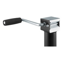 Load image into Gallery viewer, Curt Pipe-Mount Swivel Jack w/Side Handle (5000lbs 10in Travel)