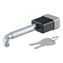 Load image into Gallery viewer, Curt 1/2in Hitch Lock w/5/8in Adapter (1-1/4in or 2in Receiver Deadbolt Chrome)