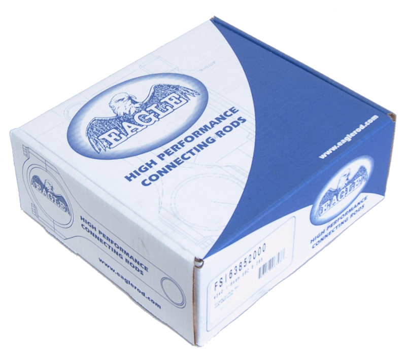 Eagle Chevrolet Big Block 6.385in 4340 I-Beam Connecting Rod w/ ARP 2000 (Set of 8)