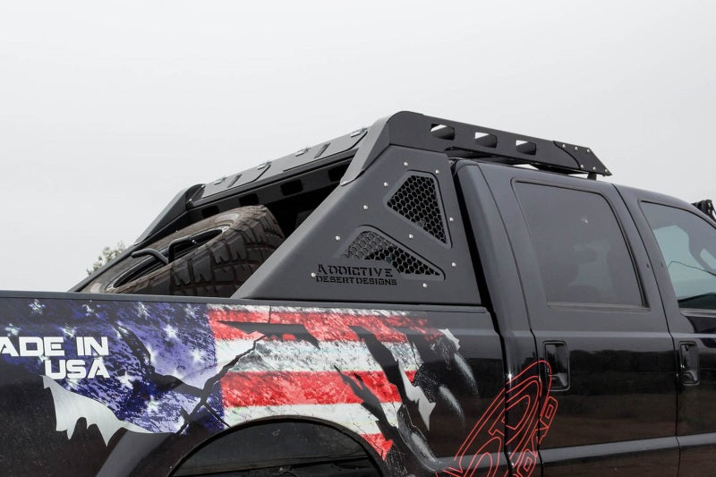 Addictive Desert Designs 99-16 Ford F-250 Super Duty HoneyBadger Chase Rack Roof Rack