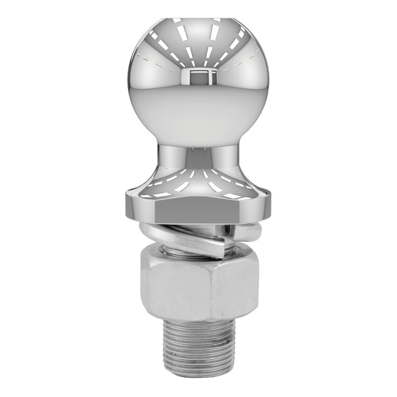 Curt 1-7/8in Trailer Ball (1in x 2-1/8in Shank 3500lbs Chrome)