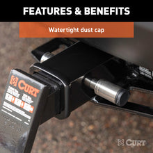 Load image into Gallery viewer, Curt 5/8in Hitch Lock (2in or 2-1/2in Receiver Barbell Stainless)