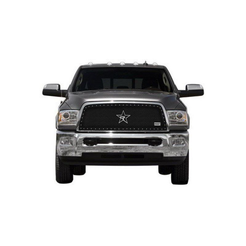 RBP RX-5 Halo Series Studded Frame 1pc. Grille 13-17 Dodge Ram 2500/3500 - Black