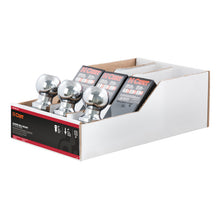 Load image into Gallery viewer, Curt Loaded Ball Mounts w/2in Balls (2in Shank 7500lbs 4in Drop 3-Pack)