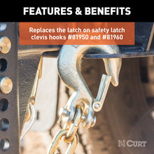 Load image into Gallery viewer, Curt Replacement Clevis Hook Safety Latch for 81950 or 81960