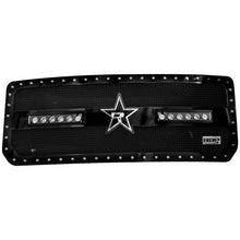 Load image into Gallery viewer, RBP RX-3 Midnight Edition Black LED Bar Grille (Studded) 15-17 GMC Sierra HD 2500/3500