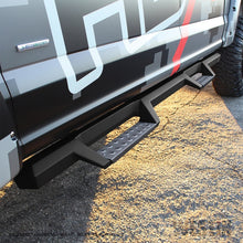 Load image into Gallery viewer, Westin/HDX Stainless 15-18 Ford F-150 SC/17-18 F-250/F-350 CC Drop Nerf Step Bars - Textured Black