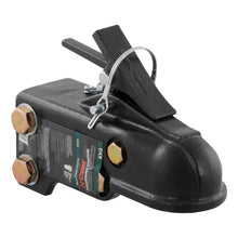 Load image into Gallery viewer, Curt 2-5/16in Channel-Mount Coupler w/Easy-Lock (15000lbs Black)