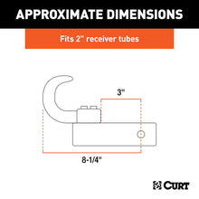 Load image into Gallery viewer, Curt Tow Hook Mount (2in Shank)