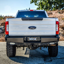 Load image into Gallery viewer, Westin 17-21 Ford F-250/350 HDX Bandit Rear Bumper - Black