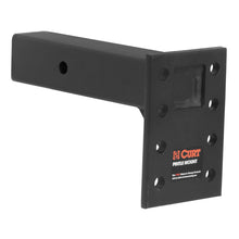 Load image into Gallery viewer, Curt Adjustable Pintle Mount (2-1/2in Shank 18000lbs 7in High 8in Long)