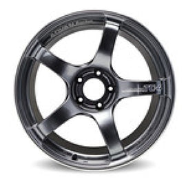 Advan TC4 18x10 +25 5x114.3 Racing Gunmetallic and Ring Wheel