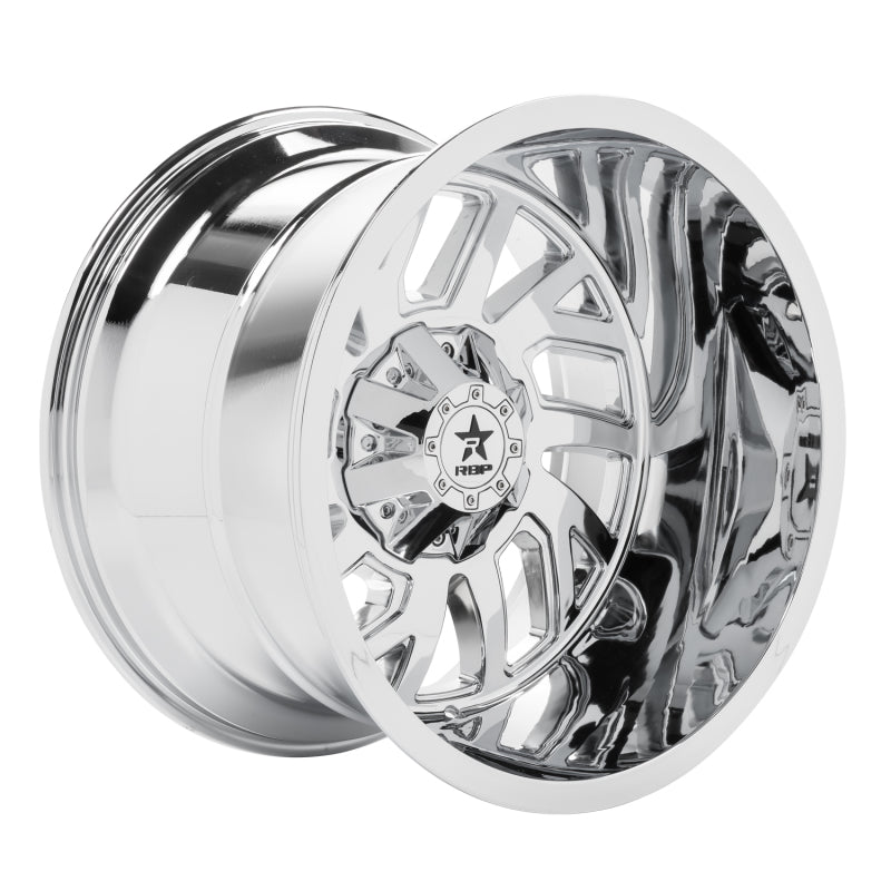 RBP 65R Glock 22x14 8x170 BP / 4.5 BS -76mm Offset 129mm CB (Hub Centric) Chrome Wheel