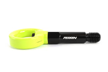 Load image into Gallery viewer, PERRIN 20-25 Toyota Supra Tow Hook Kit (Front) - Neon Yellow