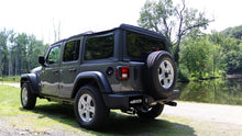 Load image into Gallery viewer, Corsa 2018-2025 Jeep Wrangler JL 2.5in Dual Rear Exit Polished Tips Touring Axle-Back Exhaust