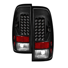 Load image into Gallery viewer, xTune Ford F150 Styleside 97-03 / F250/350/450/550 99-07 LED Tail Lights Black ALT-ON-FF15097-LED-BK