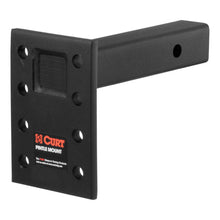 Load image into Gallery viewer, Curt Adjustable Pintle Mount (2in Shank 15000lbs 7in High 8in Long)